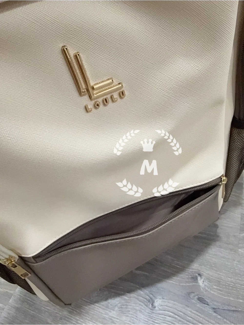 Loulu cream brown